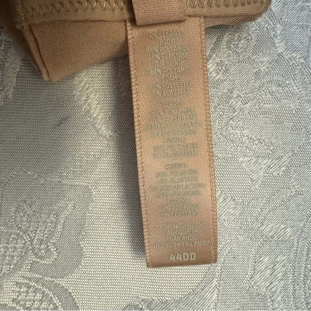 Skims Bra 44DD Weightless Demi Bra Clay Beige Underwire Comfortable Airy Lined - Picture 5 of 9